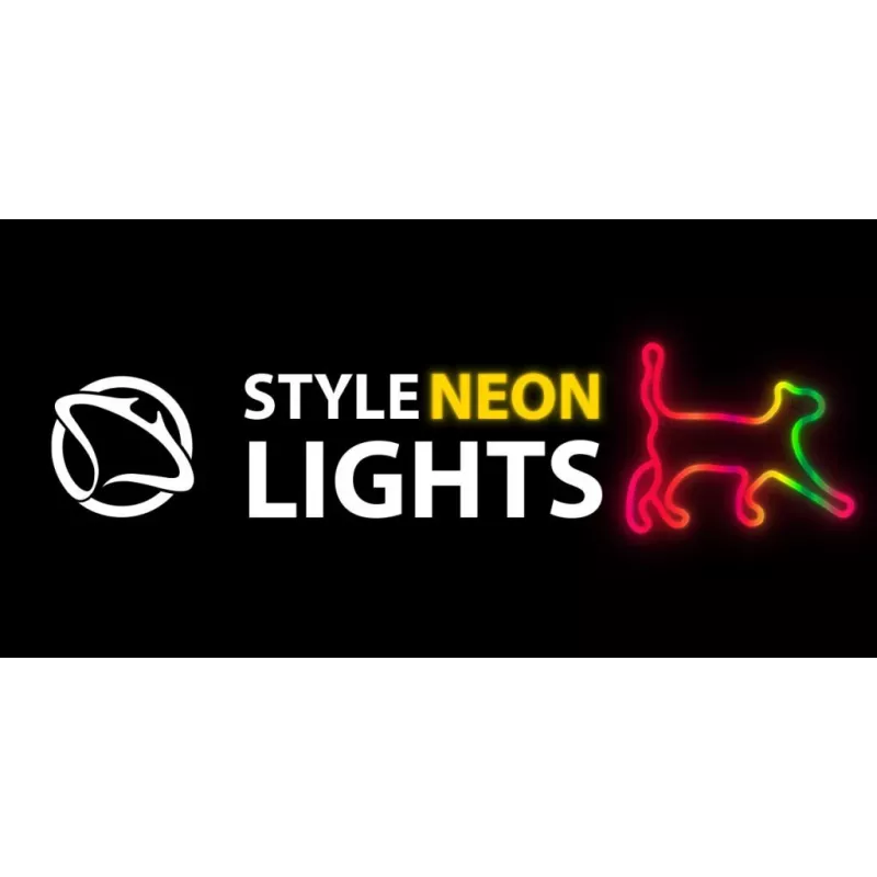 LED-neonlamp MANTA SNL60RGB RGB-kleurwisselstrip, flexibele decoratieve verlichting