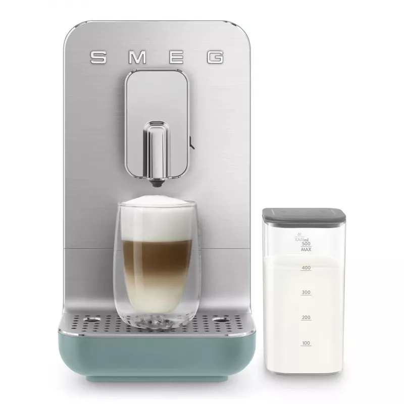 Smeg Collection espressomachine BCC13EGMEU smaragdgroen
