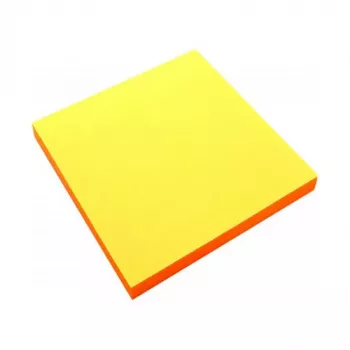 Plaknotities Forpus, neon, 75x75 mm, oranje (1x80)