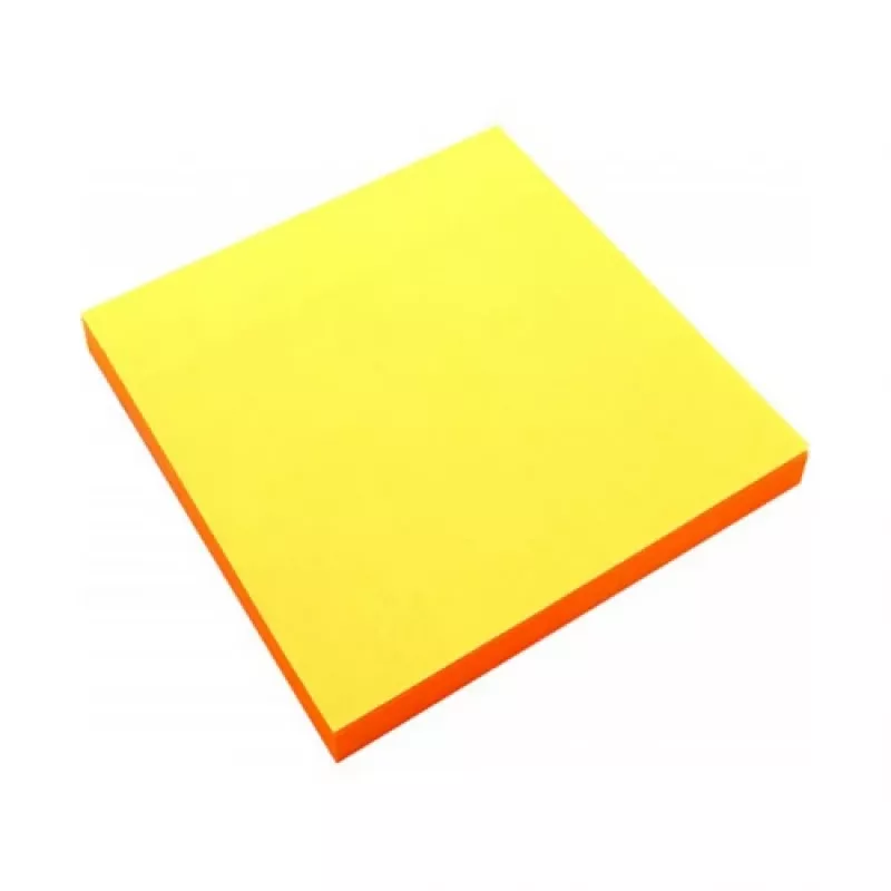 Plaknotities Forpus, neon, 75x75 mm, oranje (1x80)