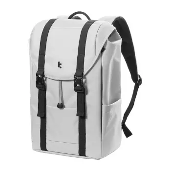 Laptoprugzak Tomtoc VintPack-TA1 voor 15,6 inch laptops, 22 l inhoud, grijs