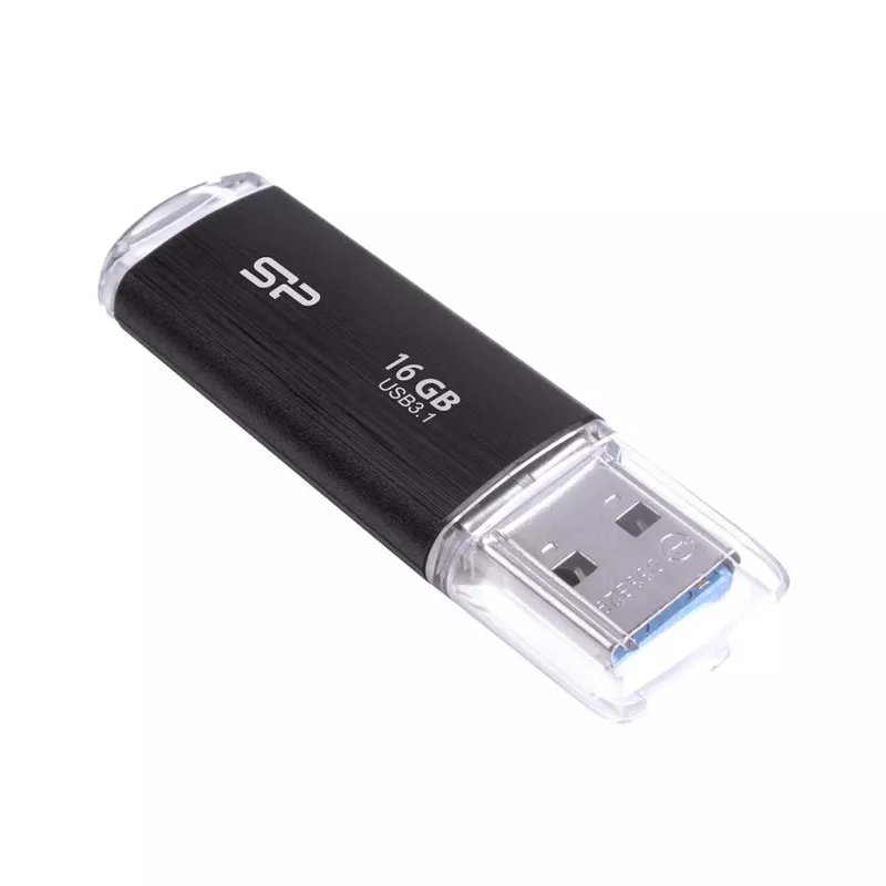 SILICON POWER Blaze B02 USB-stick 16 GB USB Type-A 3.2 Gen 1 (SP016GBUF3B02V1K) zwart