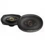 Pioneer TS-A6971F. Luidsprekertype: 4-weg, piekvermogen: 600 W, nominale belasting: 100 W. Inbouwdiepte: 20,3 cm, wooferformaat (b x h): 152,4 x 228,6