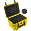 B&W koffer Type 2000 geel polypropyleen stof-, stoot- en spatwaterbestendig