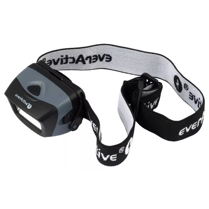 Hoofdlamp everActive HL-150, hoofdlamp, 150 lm, 3 W, IPX4, 3×AAA, zwart