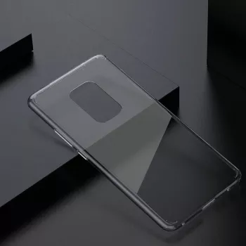 Beschermhoes Devia Shockproof Case voor Mate 20 – zwart, schokbestendige hoes