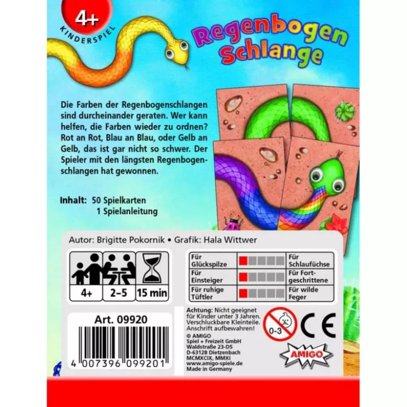 Regenboogslang, kaartspel