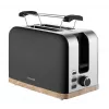 Toaster Concept Elwood TE2016, 2-sneetjes, zwart