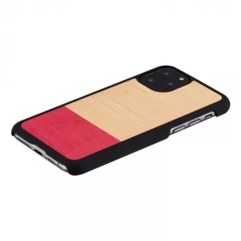 Smartphonehoesje man and wood voor iPhone 11 Pro, zwart, mismatch-design