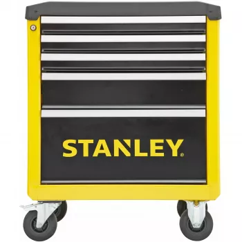 Gereedschapskar Stanley STST74305-1 met 5 laden, geel/zwart, 3 platte + 2 hoge laden