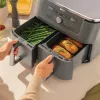 Heteluchtfriteuse Ninja DZ400EU 9,5 L 2470 W Grijs Double
