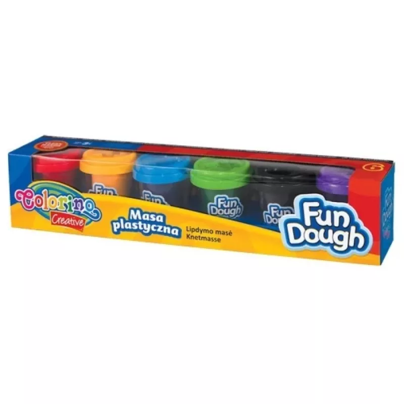 Colorino Creative Fun klei 6 stuks