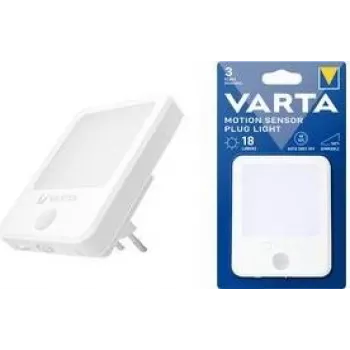 Insteek-bewegingsmelderslamp Varta 18624101401 LED, energiezuinig, automatisch aan/uit
