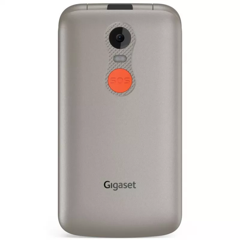 Gigaset GL595 klaptelefoon, 2,8 inch, zilver