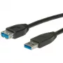 ROLINE USB 3.0 kabel, type A-A, ST/BU 0,8m (11.02.8977)