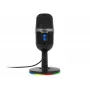 Studiomicrofoon BLOW met LED-standaard — bedraad USB 2.0, 20–16000 Hz, gevoeligheid -50 dB, 237 g