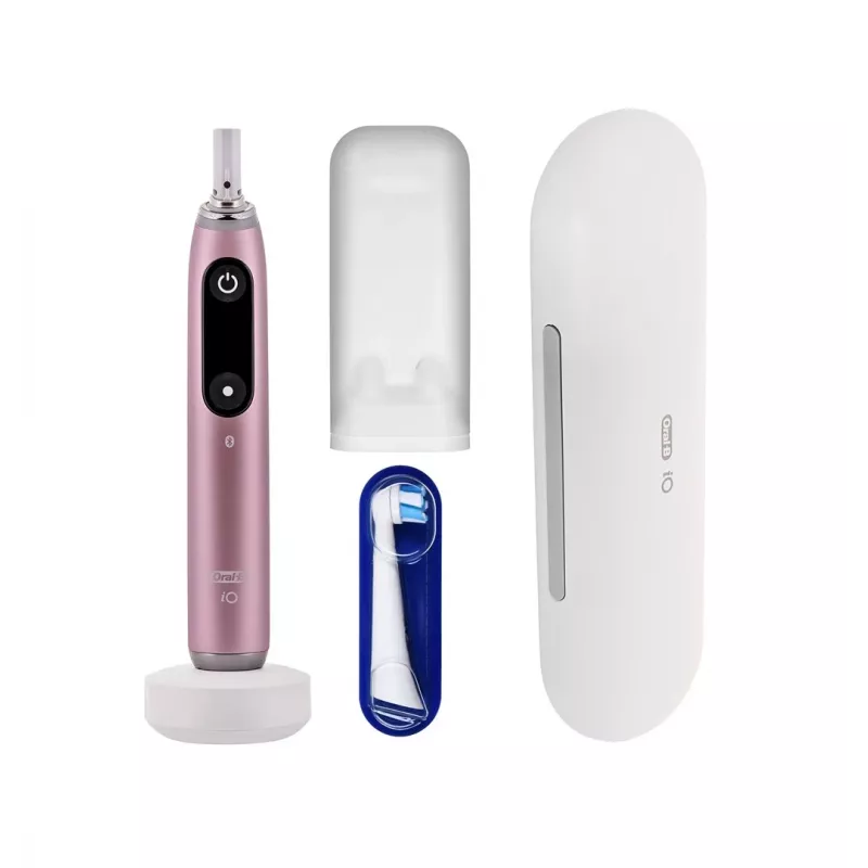 Oral-B iO9 Series 9 elektrische tandenborstel, rosé quartz