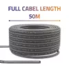 UTP-patchkabel QOLTEC CAT6 50 m koper (Cu) grijs