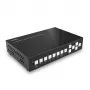 Lindy 5-poorts seamless multiview KVM-switch, 4096 x 2160 pixel, 4K Ultra HD, zwart