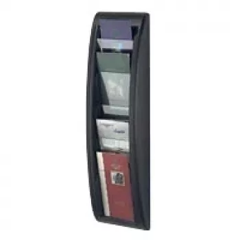 Papierhouder Paperflow QUICK BLICK 4062.11 — 5 vakken, antraciet