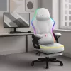 RGB-witte mesh-gamingstoel