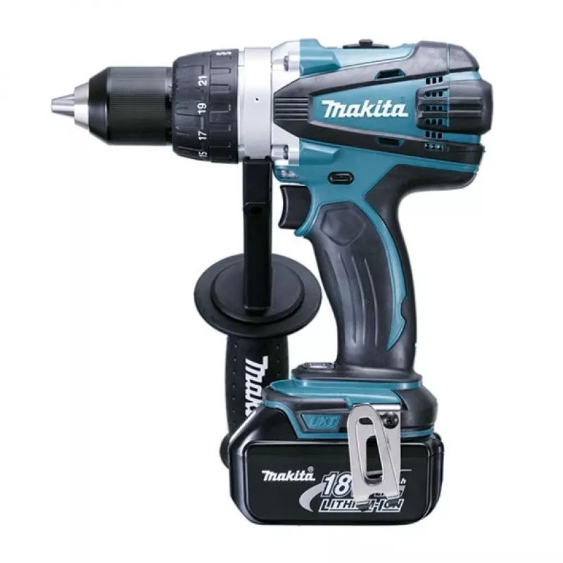 Makita DDF458RTJ accuboormachine, 18 V, 2 snelheden, blauw