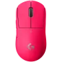 Draadloze gamingmuis Logitech PRO X SUPERLIGHT 2C roze