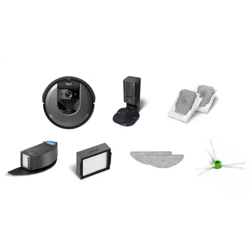 Saugrobot iRobot Combo i8+ zakloos zwart