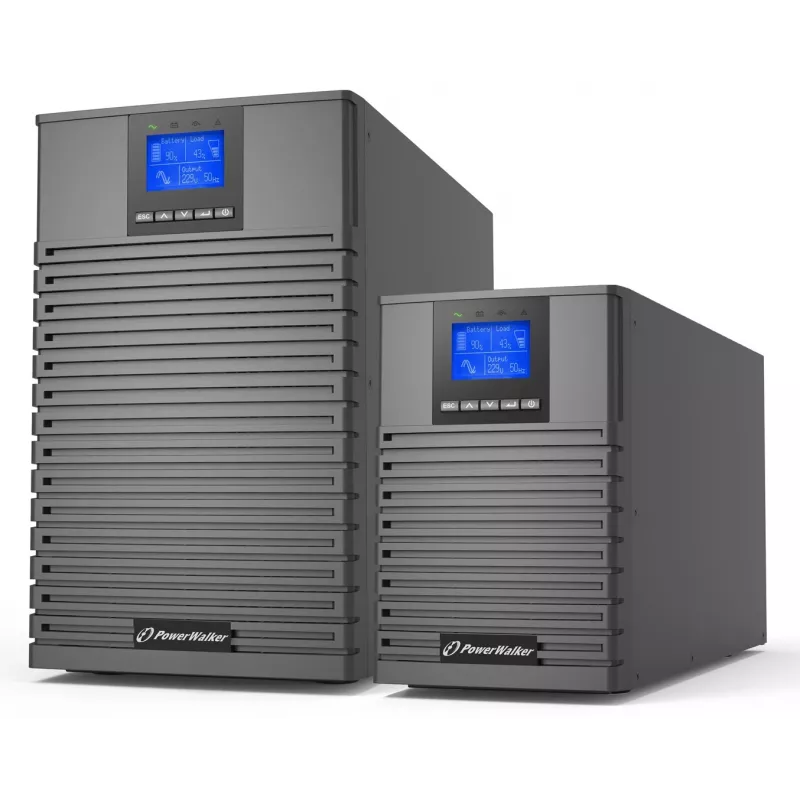 PowerWalker VFI 2000 ICT IoT dubbelconversie (online) 2 kVA 2000 W 8 AC-uitgangen