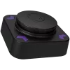 LORGAR SMP40, RGB-microfoon met externe mute-knop en metalen standaard, zwart