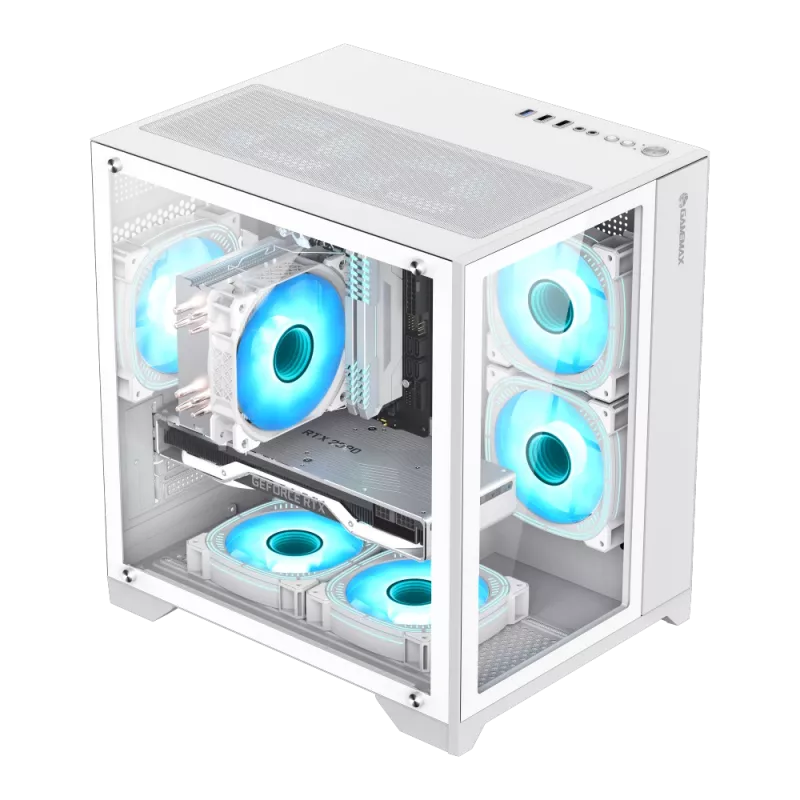 Gamemax | behuizing | INFINITY MINI WH | M-ATX
