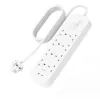 Overspanningsbeveiliging SurgePlus 8x Schuko 2xUSB-C 900J 2m