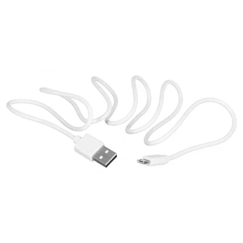 USB-kabel SAVIO CL-123 USB 2.0, USB A naar Micro-USB B, 1 m, wit