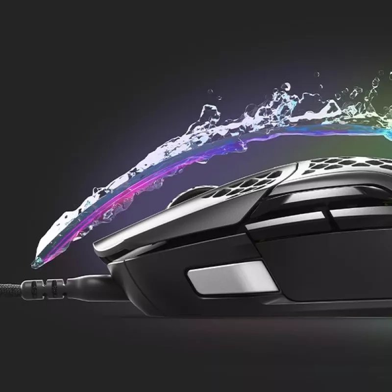 Steelseries Aerox 5 muis rechtshandig USB Type-A optisch 18000 DPI