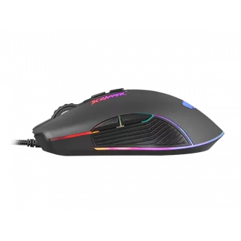FURY Scrapper muis gaming dubbelhandig USB Type-A optisch 6400 DPI