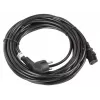 Lanberg CA-C13C-11CC-0100-BK stroomkabel zwart 10 m C13-koppeling CEE7/7