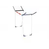Wasrek Leifheit Pegasus 180 Maxx Winged — vloerstaand wasrek, 18 m drooglengte, in hoogte verstelbaar 1080–1280 mm, 550×1100×1280 mm, blauw/wit