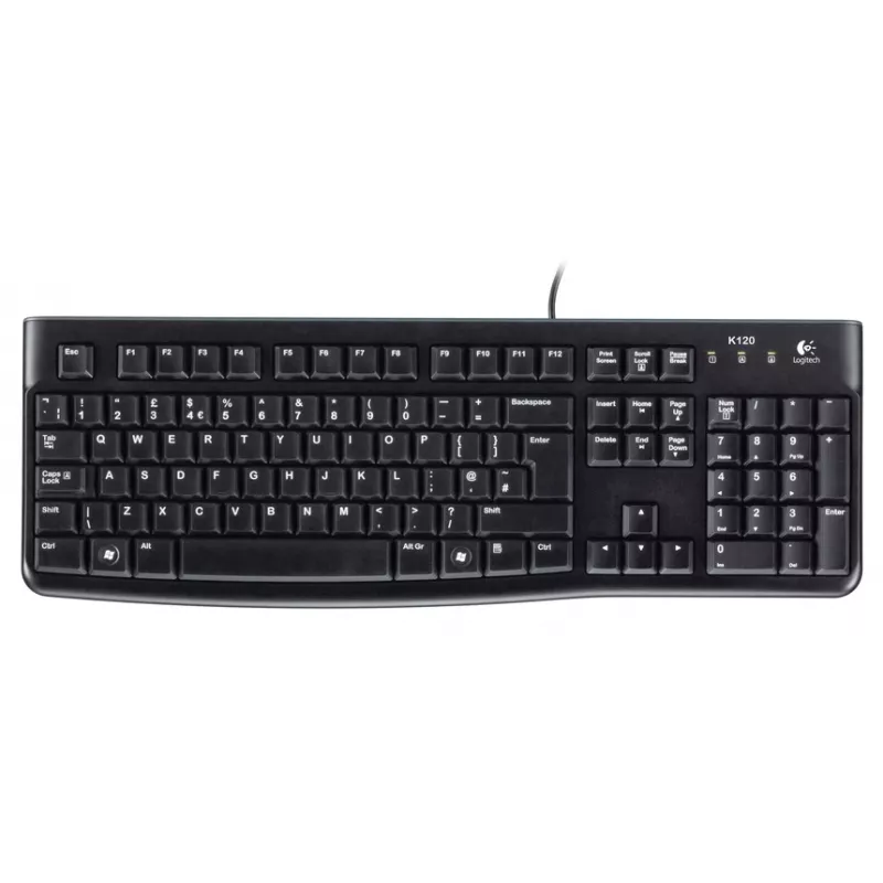 Toetsenbord Logitech K120 bedraad toetsenbord