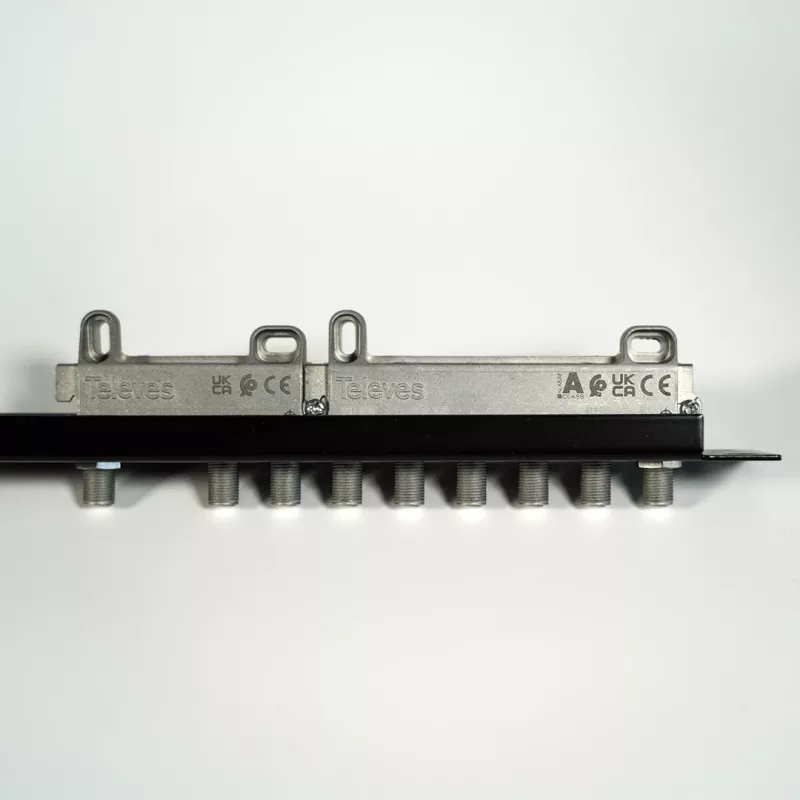 Splitter Televes 6-voudig VT612FZ 5–1218 MHz 12 dB