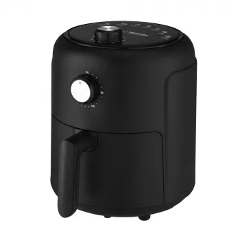 Heteluchtfriteuse ESPERANZA EKA001, 2,6 L, 1000 W, 7 programma's, zwart, compact voor op het aanrecht