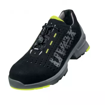 Veiligheidsschoenen Uvex 8543.8 S1 SRC heren volwassenen zwart PU microvelours