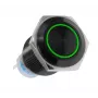 Lamptron LAMP-SW1913L-H vandaalbestendige schakelaar 19 mm, Blackline, groen