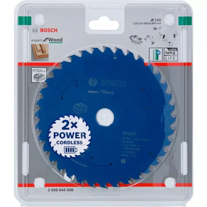 Bosch 2 608 644 508 cirkelzaagblad 16,5 cm 1 stuk