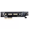 Silverstone SST-ECM28 M.2/SATA-adapterkaart, PCIe 4.0, 1x M-Key, 1x SATA