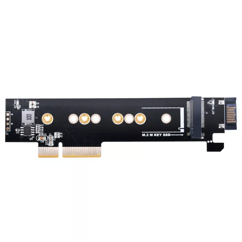 Silverstone SST-ECM28 M.2/SATA-adapterkaart, PCIe 4.0, 1x M-Key, 1x SATA