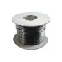 DIGITUS AK-460700-100-S platte telefooninstallatiekabel, 4-aderig, 100 m, zwart