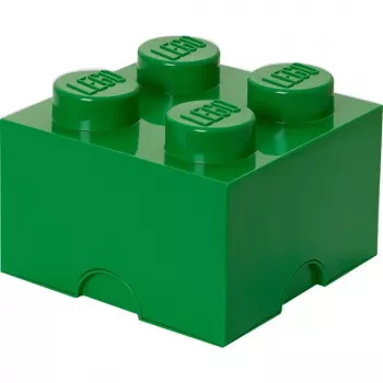 LEGO Storage Brick 4 groen, opbergbox groen