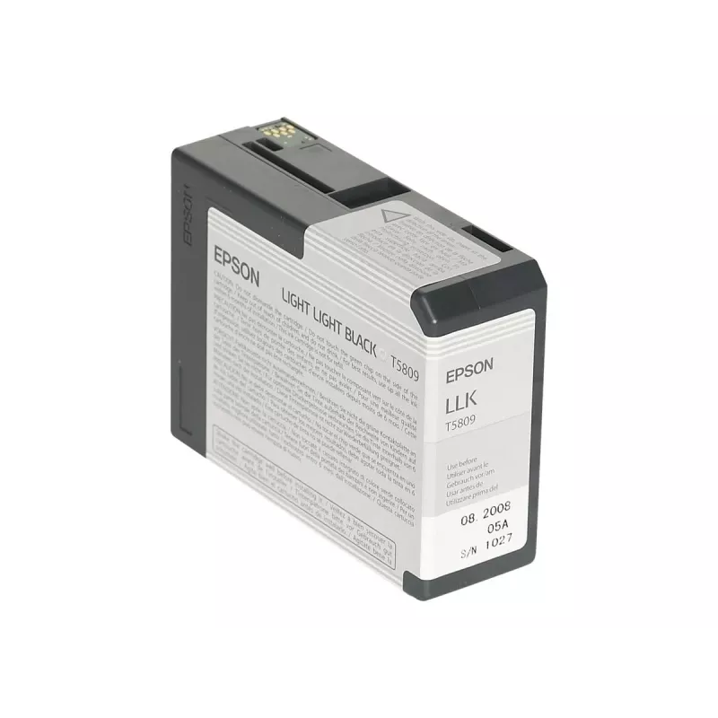 Epson Singlepack Light Light Black T580900, licht lichtzwart, pigmentinkt, 80 ml, 1 stuk