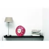 NeXtime klok 5187ro London tafel, Ø16 cm, wand, rood/wit
