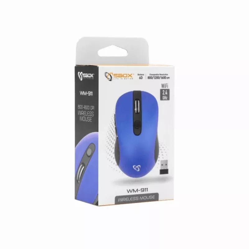 Sbox WM-911BL blauw